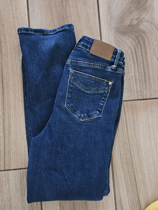 Judy Blue Jeans Womens 9/29 Dark Wash Straight Leg Hight Waist  Stretch Denim. - Picture 3 of 13